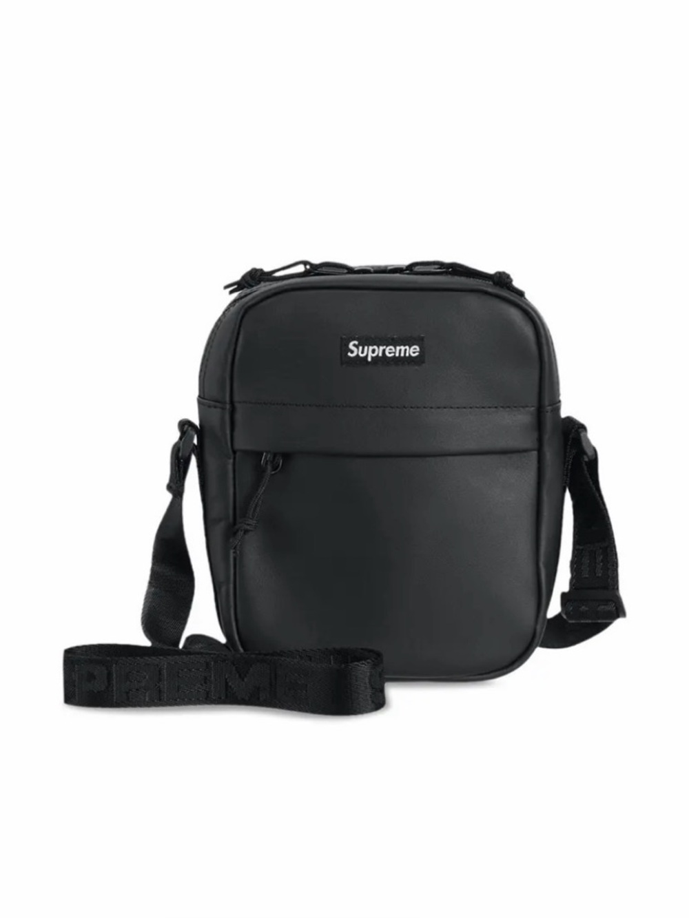 Supreme Leather Shoulder Bag